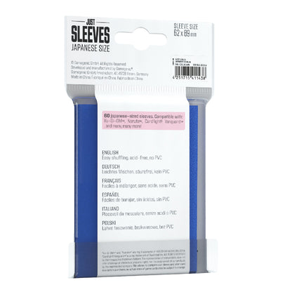 Just Sleeves - Japanese Size Blue