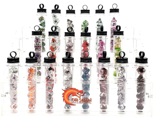Old School Dice: Halloween - Set of 7 RPG Dice