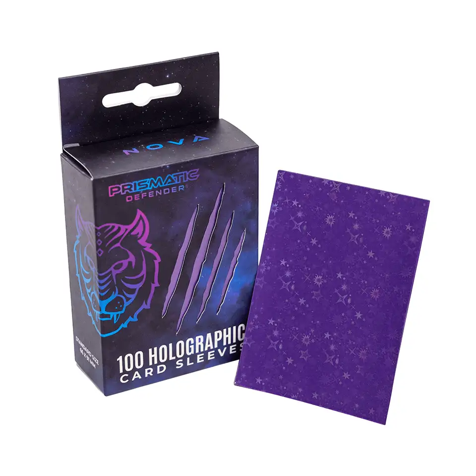 Prismatic Defender: Holographic Card Sleeves (Starfield)
