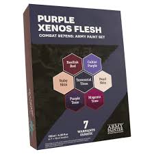 Combat Se7ens: Army Paint Set - Purple Xenos Flesh