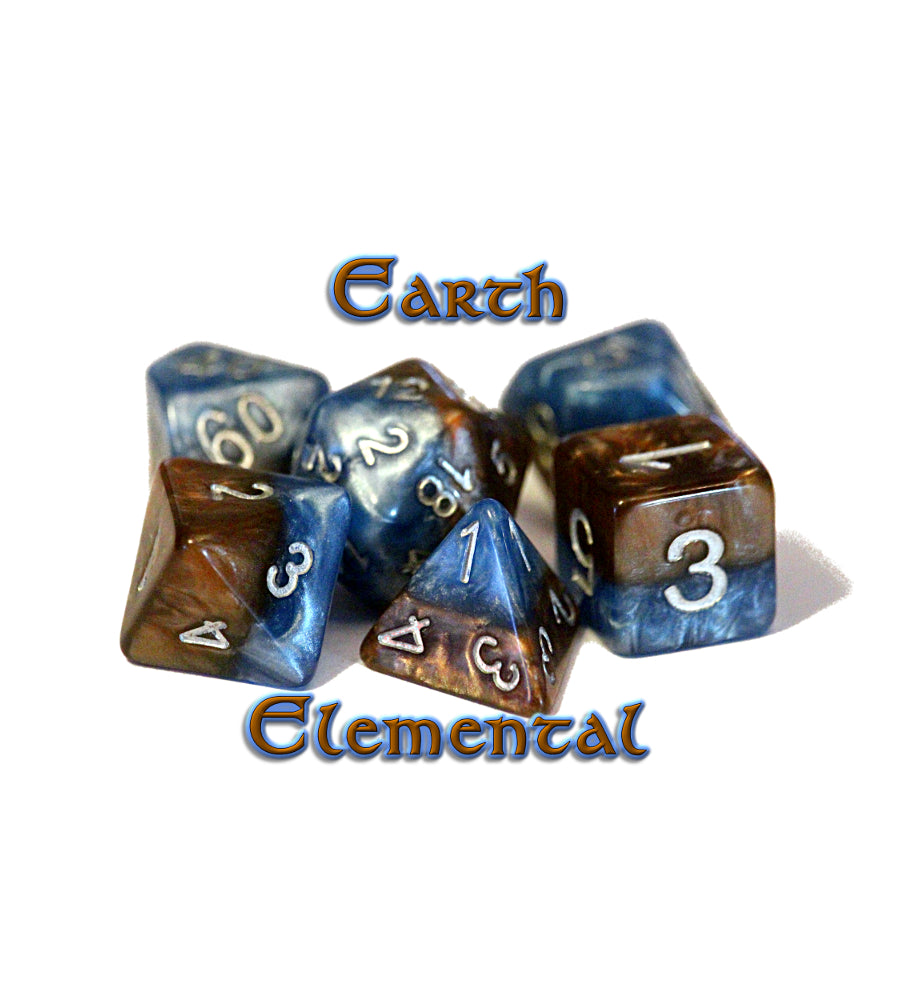 “Earth Elemental” Halfsies Dice