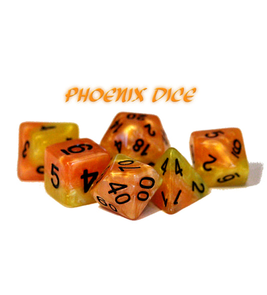 “Phoenix” Halfsies Dice