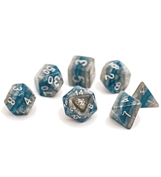 “DEVOTION” Reality Shards Dice (7 Polyhedral Dice Set)