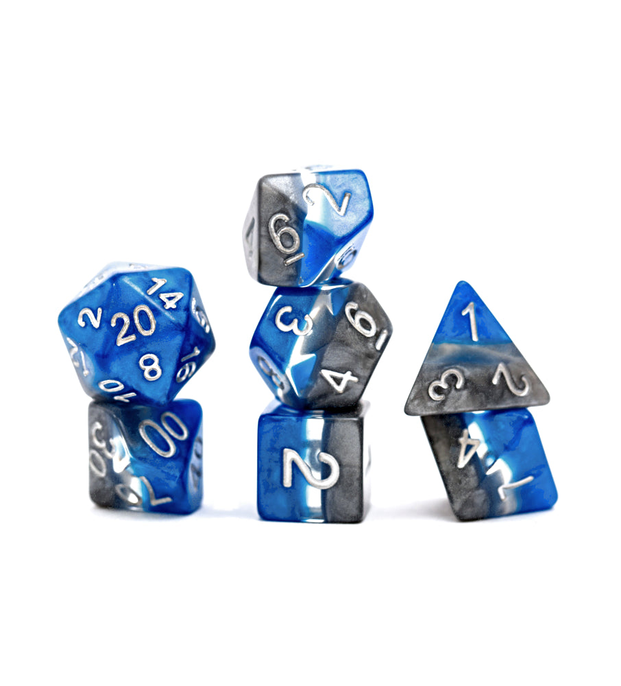 “The Heir” Supernova Dice (7 Polyhedral Dice Set)