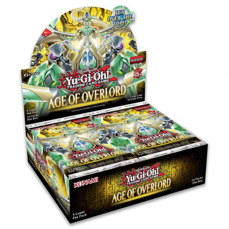 Yu-Gi-Oh! Age of Overlord Booster Display