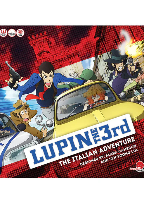 Lupin III : The Italian Adventure Board Game