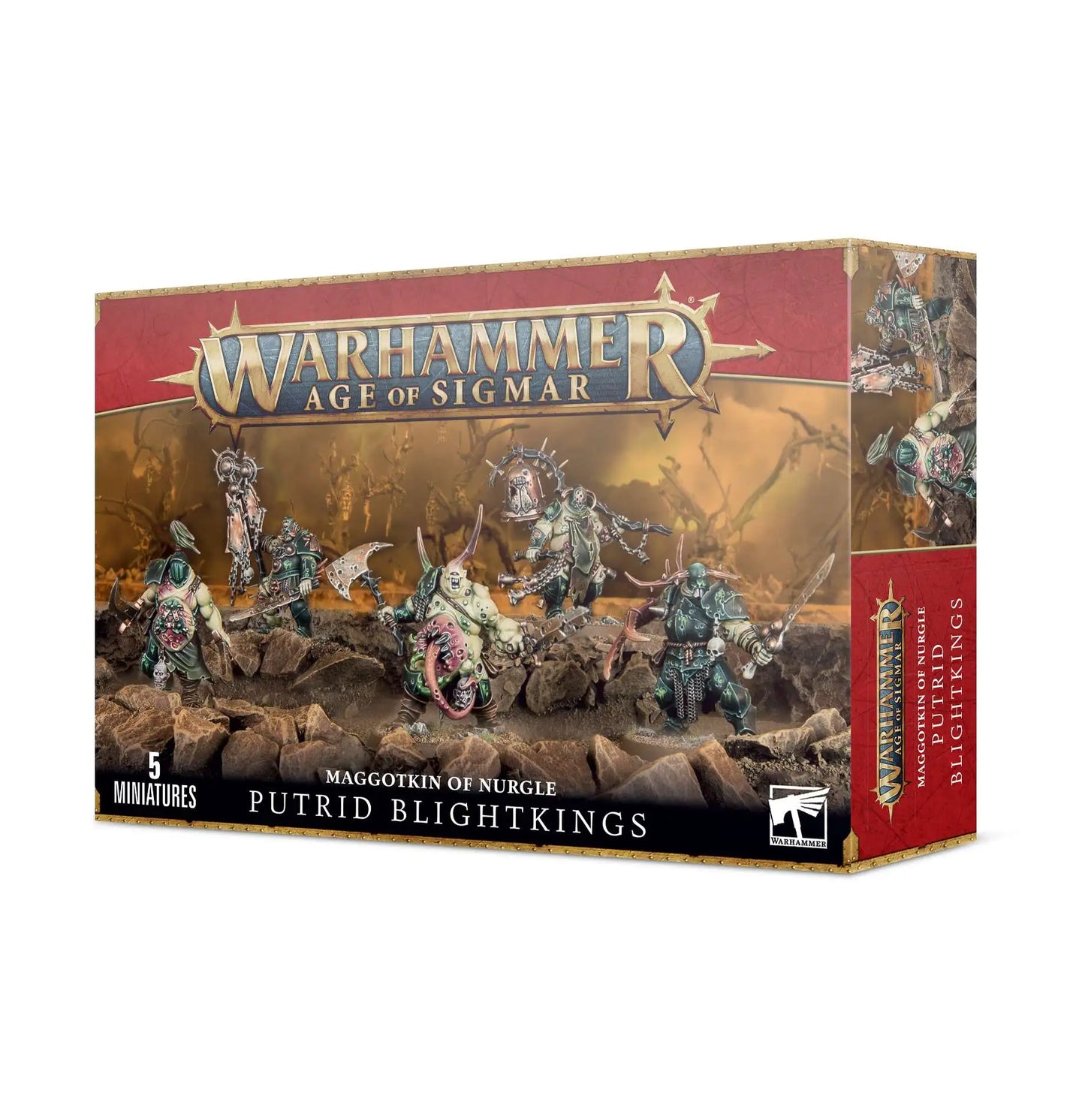 Warhammer Age of Sigmar: Nurgle Rotbringers - Putrid Blightkings
