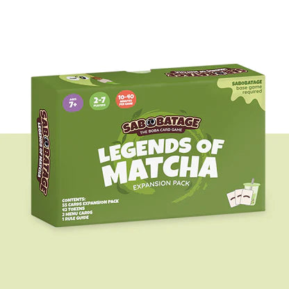 Sabobatage: Legends of Matcha Expansion Pack