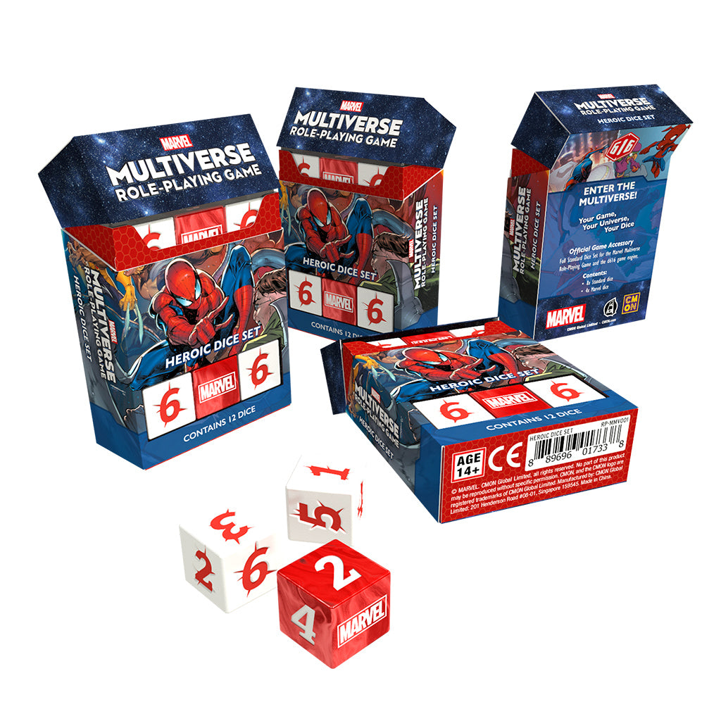 Marvel Multiverse: Heroic Dice Set