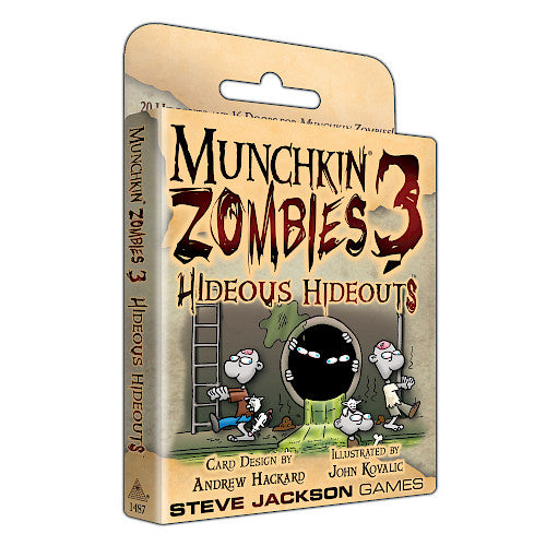 Munchkin Zombies 3 — Hideous Hideouts