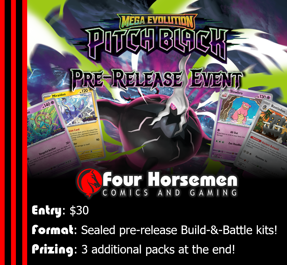 Pokemon TCG: Mega Evolution Pitch Black Pre-Release