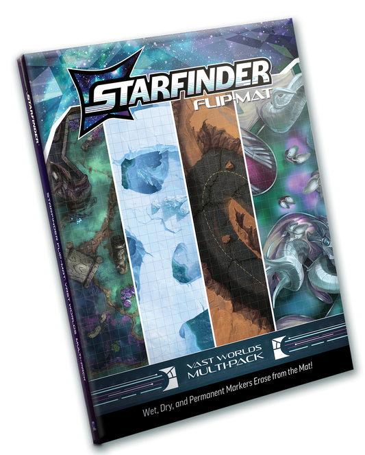 Starfinder RPG: Flip-Mat - Vast Worlds Multi-Pack