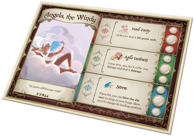 Dungeon Fighter: Hero Sheets