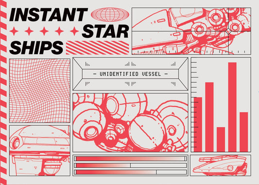 Instant Star Ships Card Deck