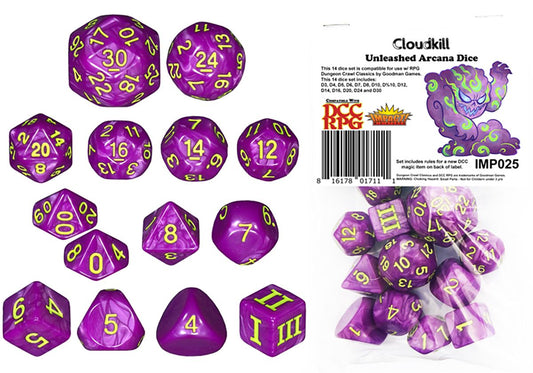 Impact! Unleashed Arcana Dice - Cloudkill