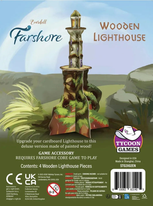 Everdell Silverfrost Wooden Lighthouse