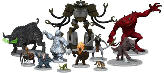 D&D Icons of the Realms Miniatures: Boneyard - Monster Menagerie Revisited