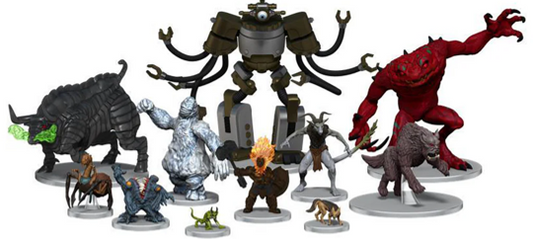 D&D Icons of the Realms Miniatures: Boneyard - Monster Menagerie Revisited