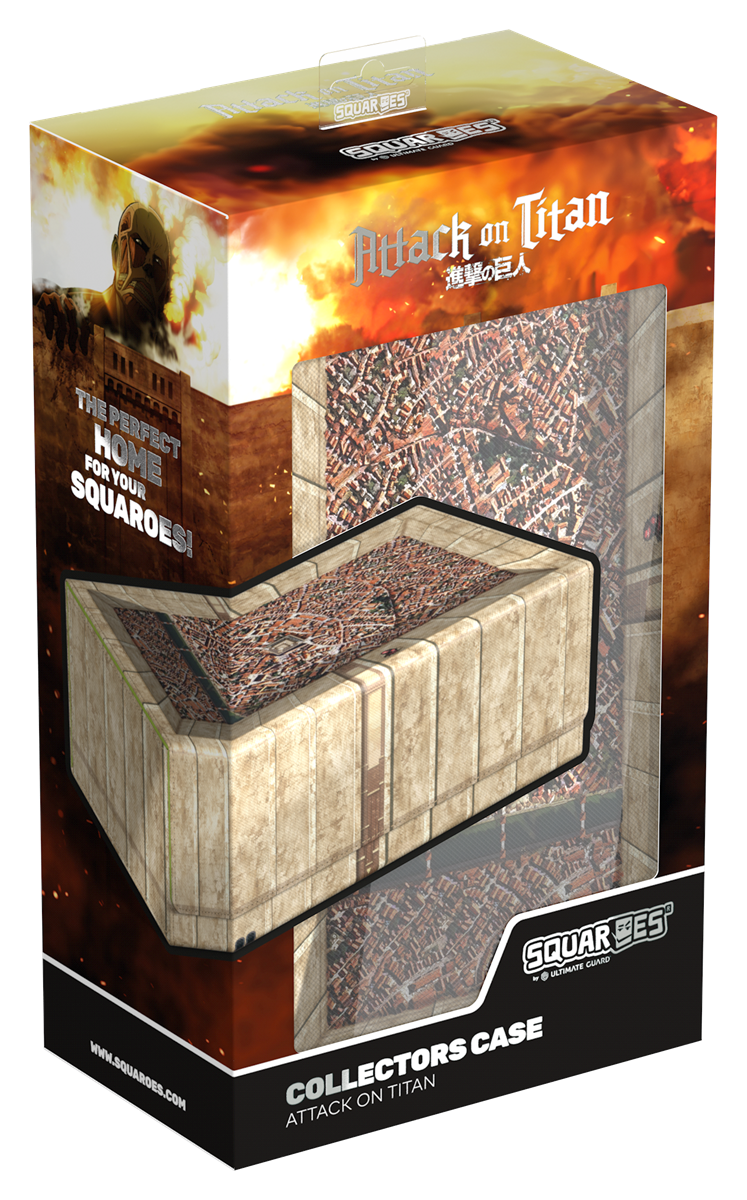 SQUAROES - ARKHIVE 800+ - Attack on Titan - Collector's Case - Shiganshina District