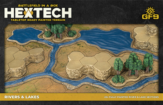 Battlefield in a Box: Hextech TRINITY CITY RIVERS AND LAKES