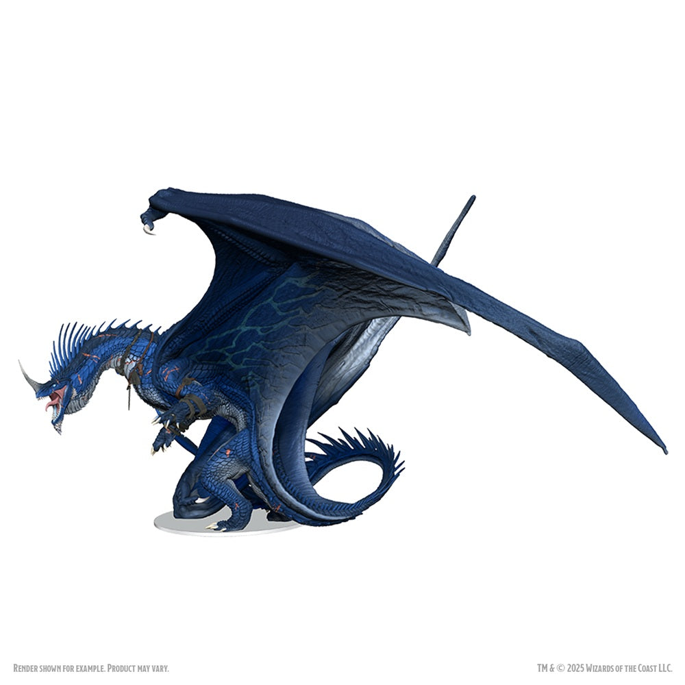 Dungeons & Dragons Icons of the Realms: Anthradusk, Ancient Blue Dragon