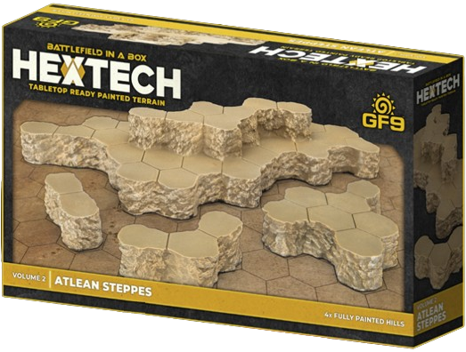 Battlefield in a Box: HEXTECH ATLEAN STEPPES V2