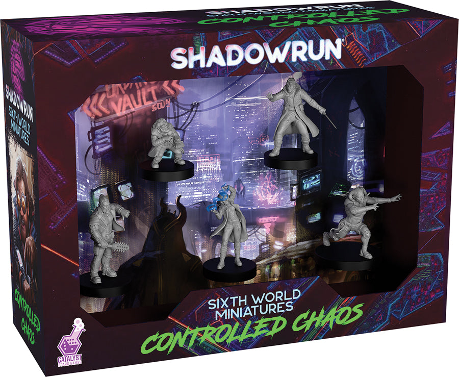 Shadowrun: Sixth World Miniatures- Controlled Chaos