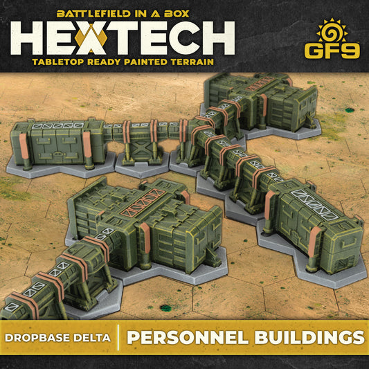 Battlefield in a Box: Hextech DROPBASE DELTA PERSONNEL BUILDINGS