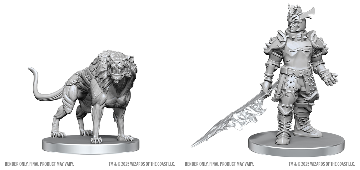 D&D Nolzur's Marvelous Miniatures: Hell Hound & Narzugon