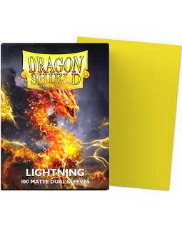 Dragon Shield Sleeves: Matte - Lightning (100)