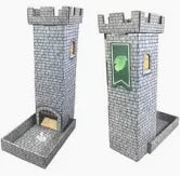 Castle Keep Dice Tower