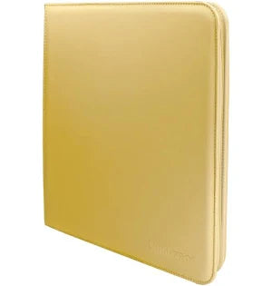 Ultra Pro 12-Pocket Zippered Vivid Pro-Binder Yellow