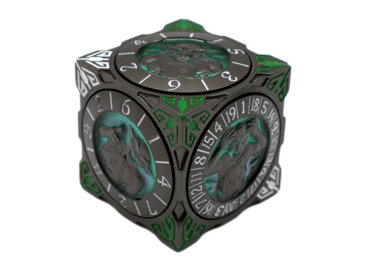 Old School Dice: 7 in 1 Dice Spinner: Dice Goblin0