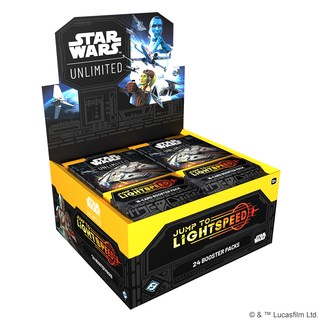 Star Wars: Unlimited – Jump To Lightspeed: Booster Display (24 Packs)