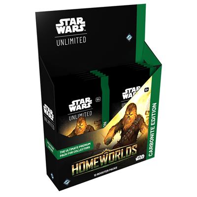 Star Wars Unlimited: Homeworlds Carbonite Booster Box