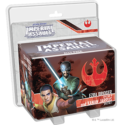 Star Wars Imperial Assault: Ezra Bridger and Kanan Jarrus