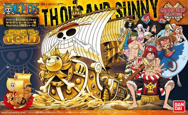 One Piece Grand Ship Collection Film Gold Thousand Sunny Model