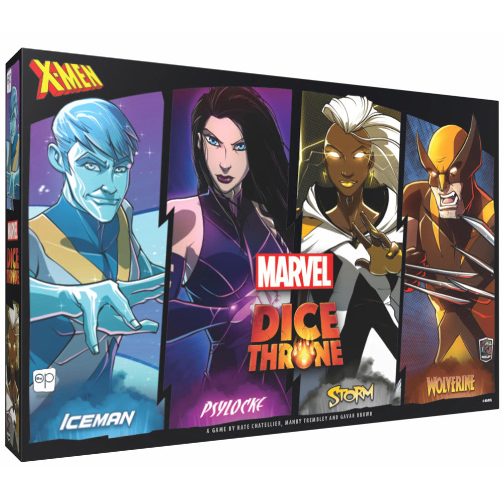 Marvel Dice Throne: X-Men Box 1 (Iceman, Psylocke, Storm, Wolverine)