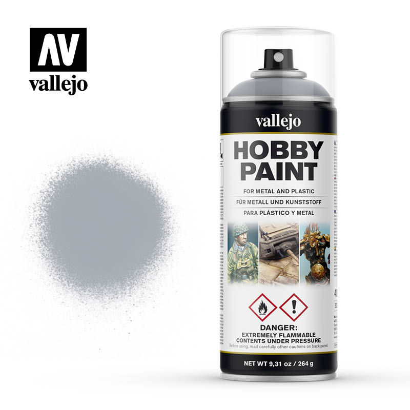 Vallejo Fantasy Color Primer: Silver (400ml)