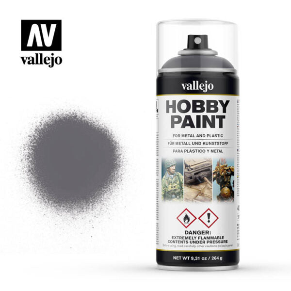 Vallejo Fantasy Color Primer: Gunmetal (400ml)