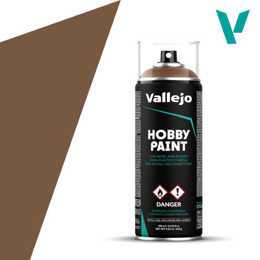 Vallejo Fantasy Color Primer: Beasty Brown (400ml)