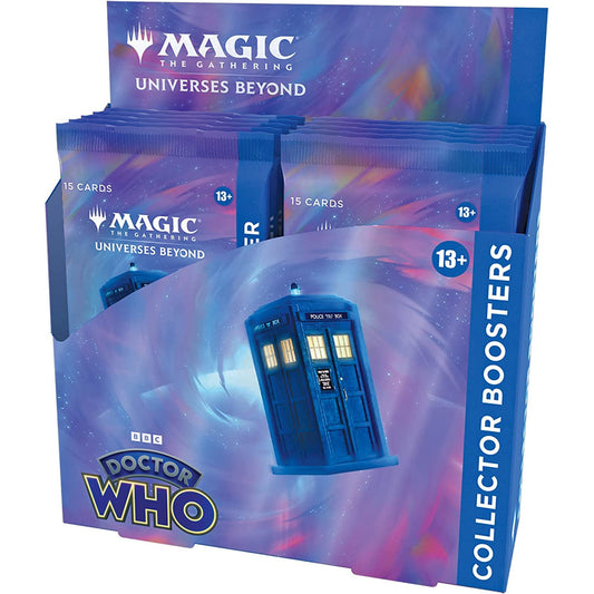 Magic the Gathering: Universes Beyond: Doctor Who Collector Booster Box (12 Packs)