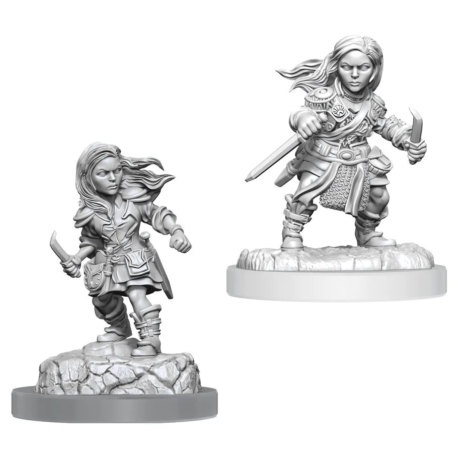D&D Nolzur's Marvelous Miniatures: Halfling Rogue (Female)