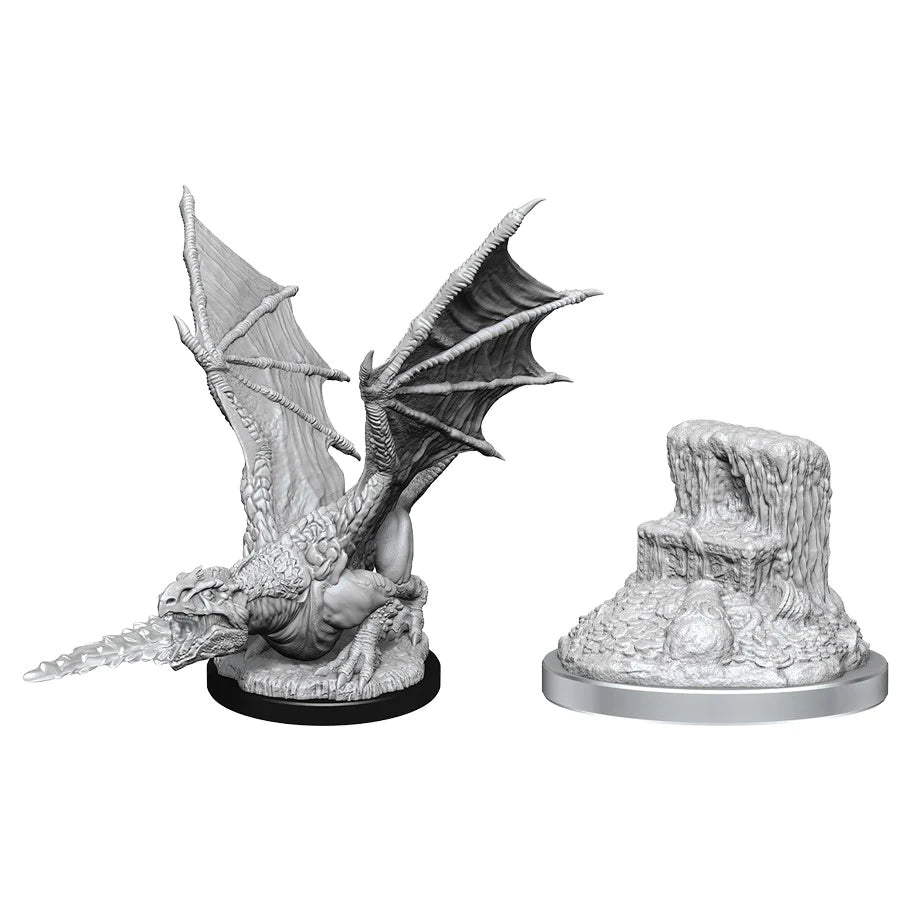 D&D Nolzur's Marvelous Miniatures: White Dragon Wyrmling