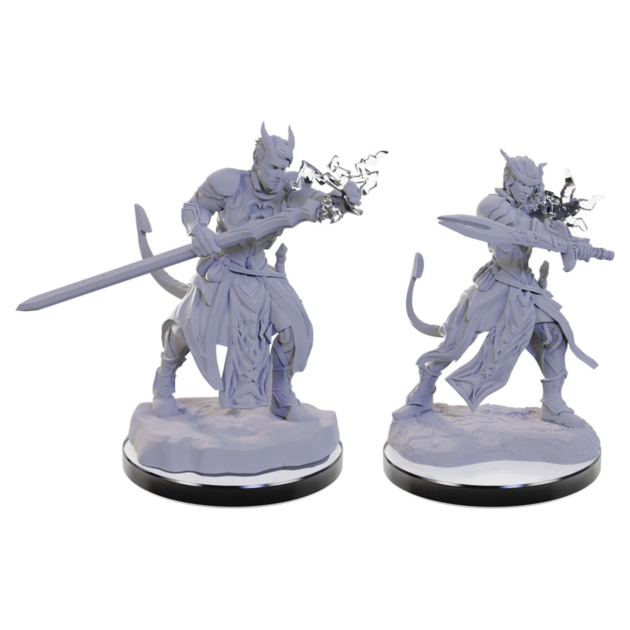 D&D Nolzur's Marvelous Miniatures: Tiefling Warlocks