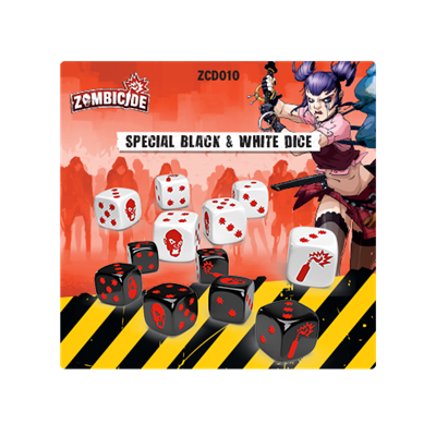Zombicide: Black and White Dice