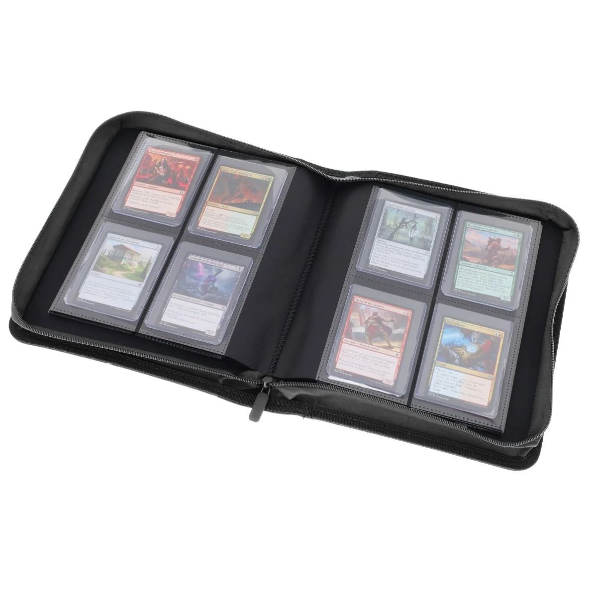 Z-Folio 4-Pocket  Toploader Album - Black