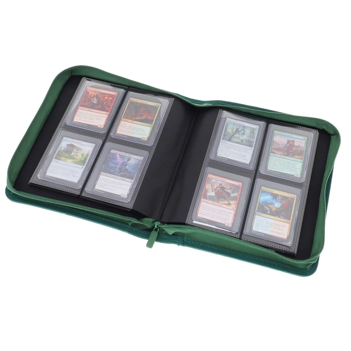 Z-Folio 4-Pocket  Toploader Album - Green