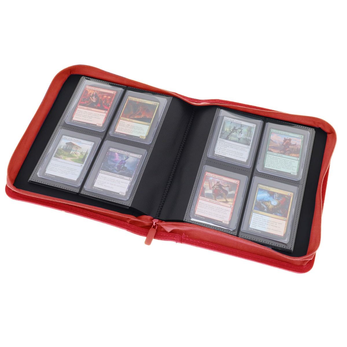Z-Folio 4-Pocket  Toploader Album - Red