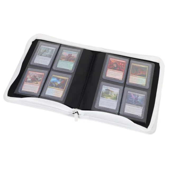 Z-Folio 4-Pocket  Toploader Album - White
